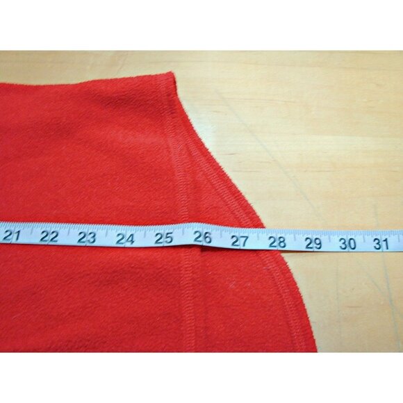 Marmot Mens Red Fleece Polartec Sweatshirt Pullover Half Zip Size XL Poly Blend - Picture 6 of 12